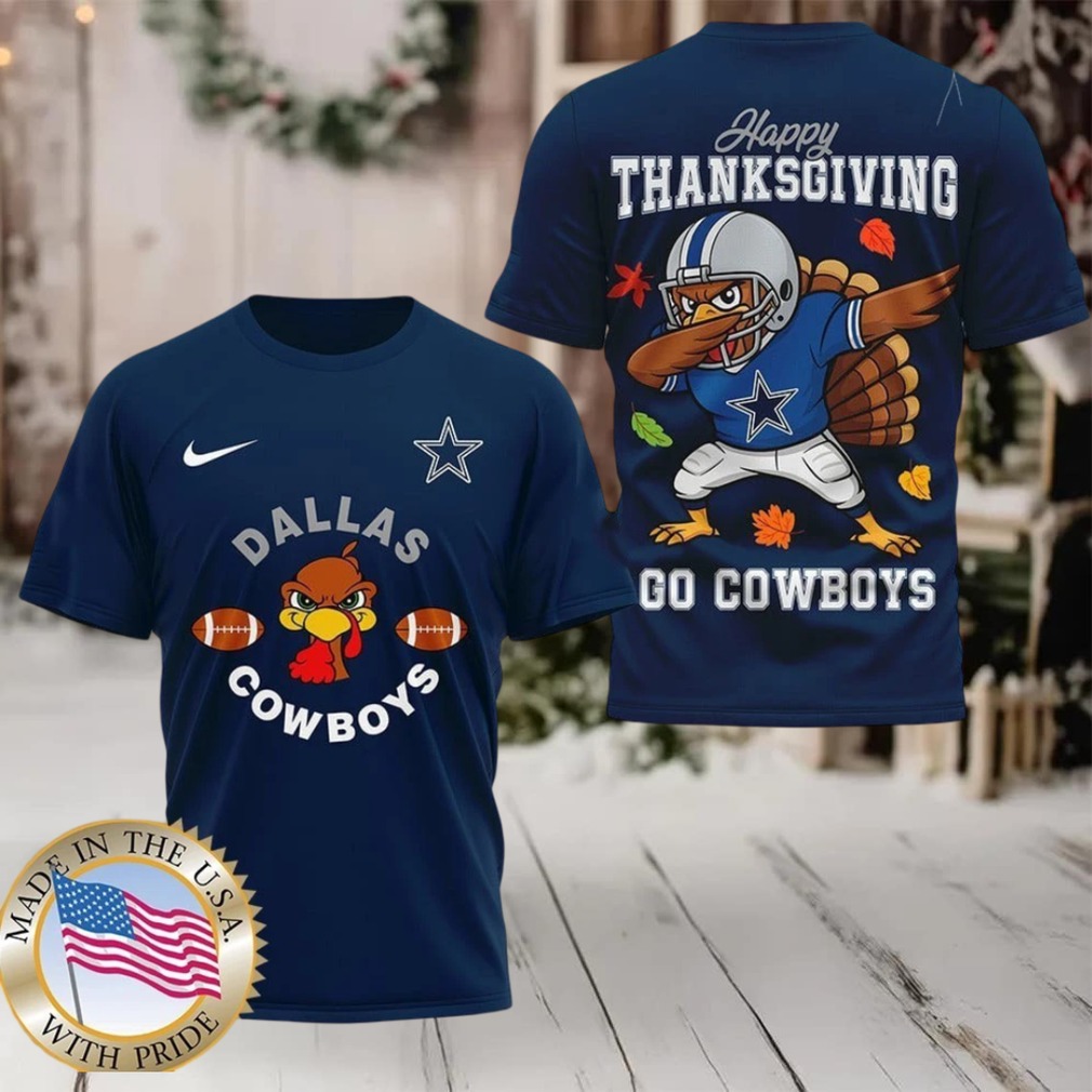 Dallas Cowboys NFL Turkey Game Happy Thanksgiving Shirt Dallas Cowboys NFL Turkey Game Happy Thanksgiving Shirt