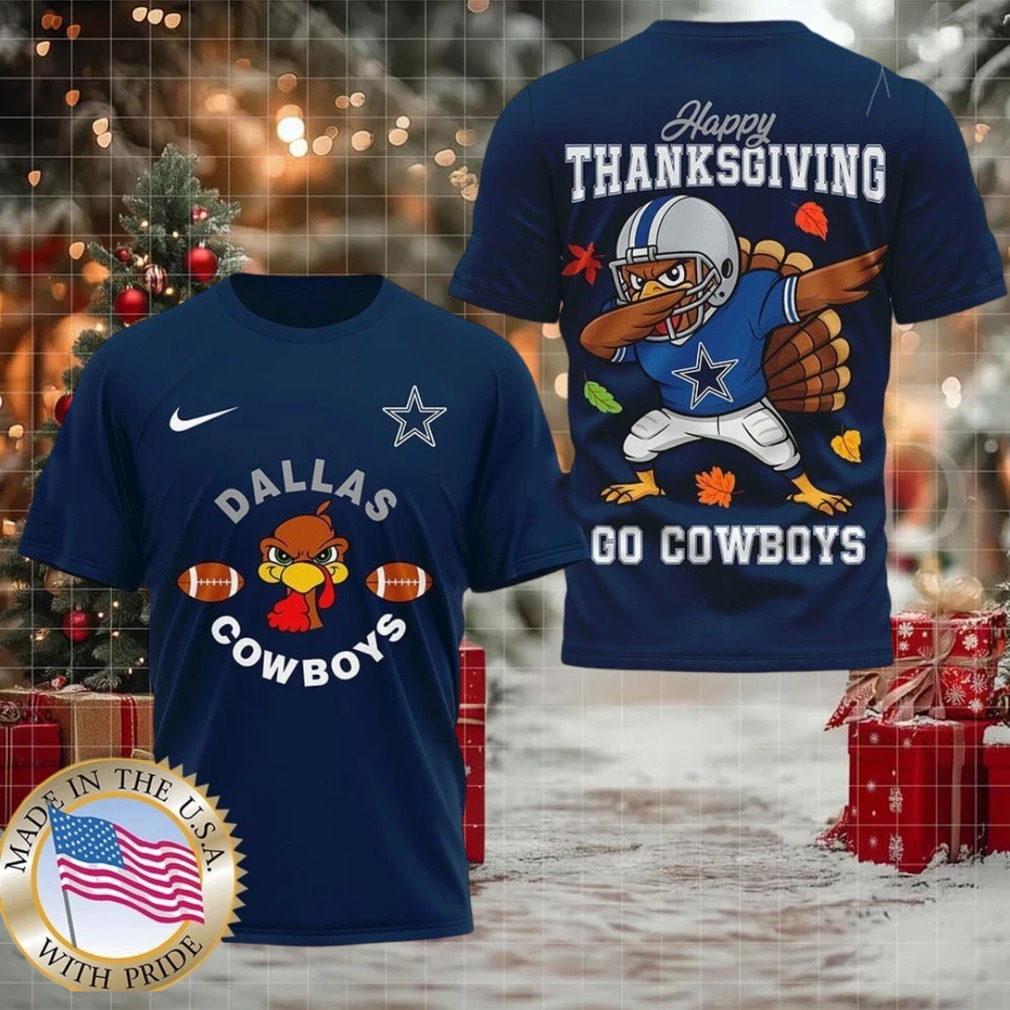 Dallas Cowboys NFL Turkey Game Happy Thanksgiving Shirt Dallas Cowboys NFL Turkey Game Happy Thanksgiving Shirt
