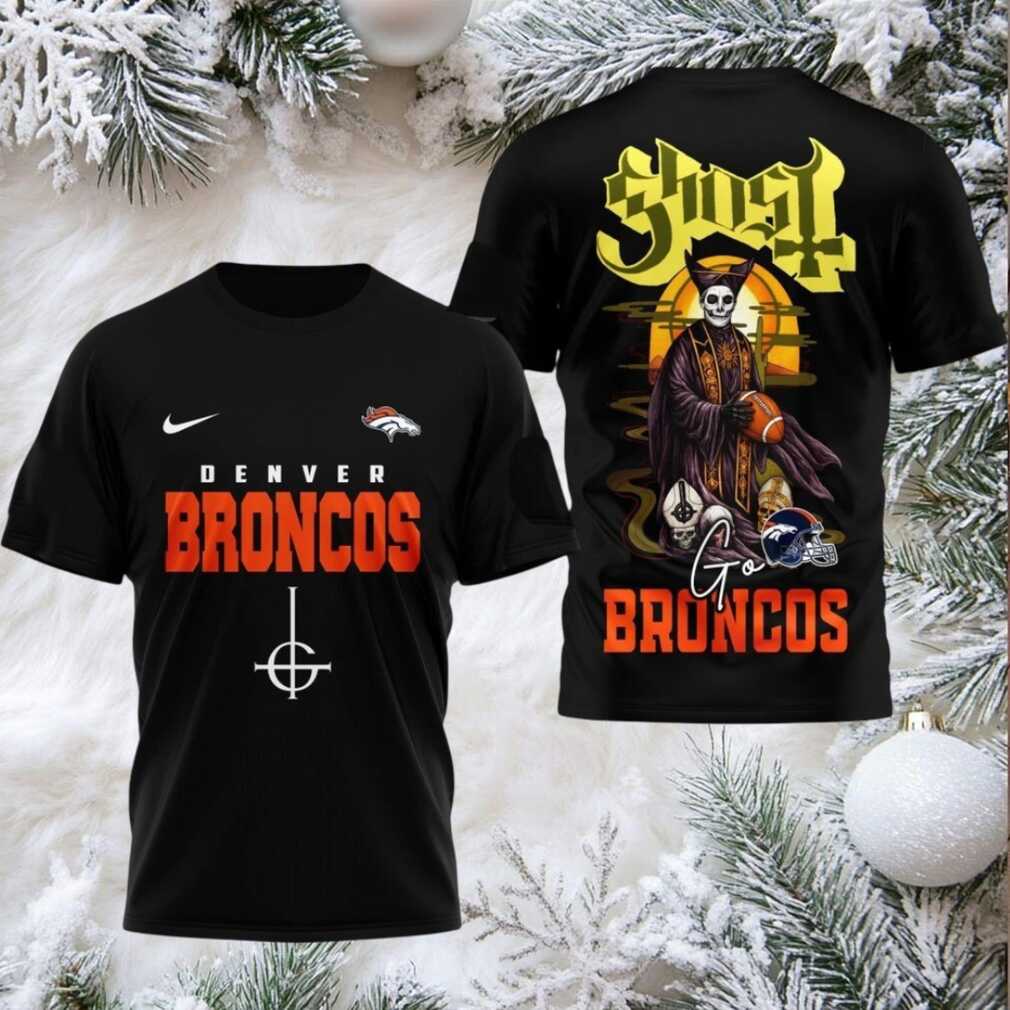 Denver Broncos NFL Ghost Band Shirt second image