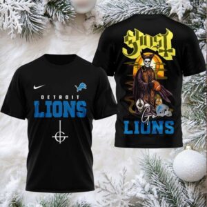 Detroit Lions NFL Ghost Band Shirt