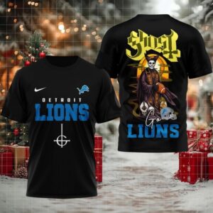 Detroit Lions NFL Ghost Band Shirt
