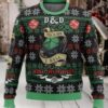 Fa la la la la Godzilla Christmas sweater