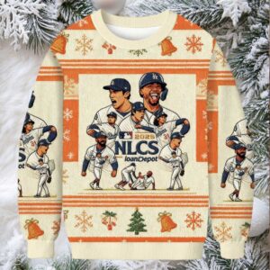 Dodgers 2025 NCSS Christmas Ugly Sweatshirt