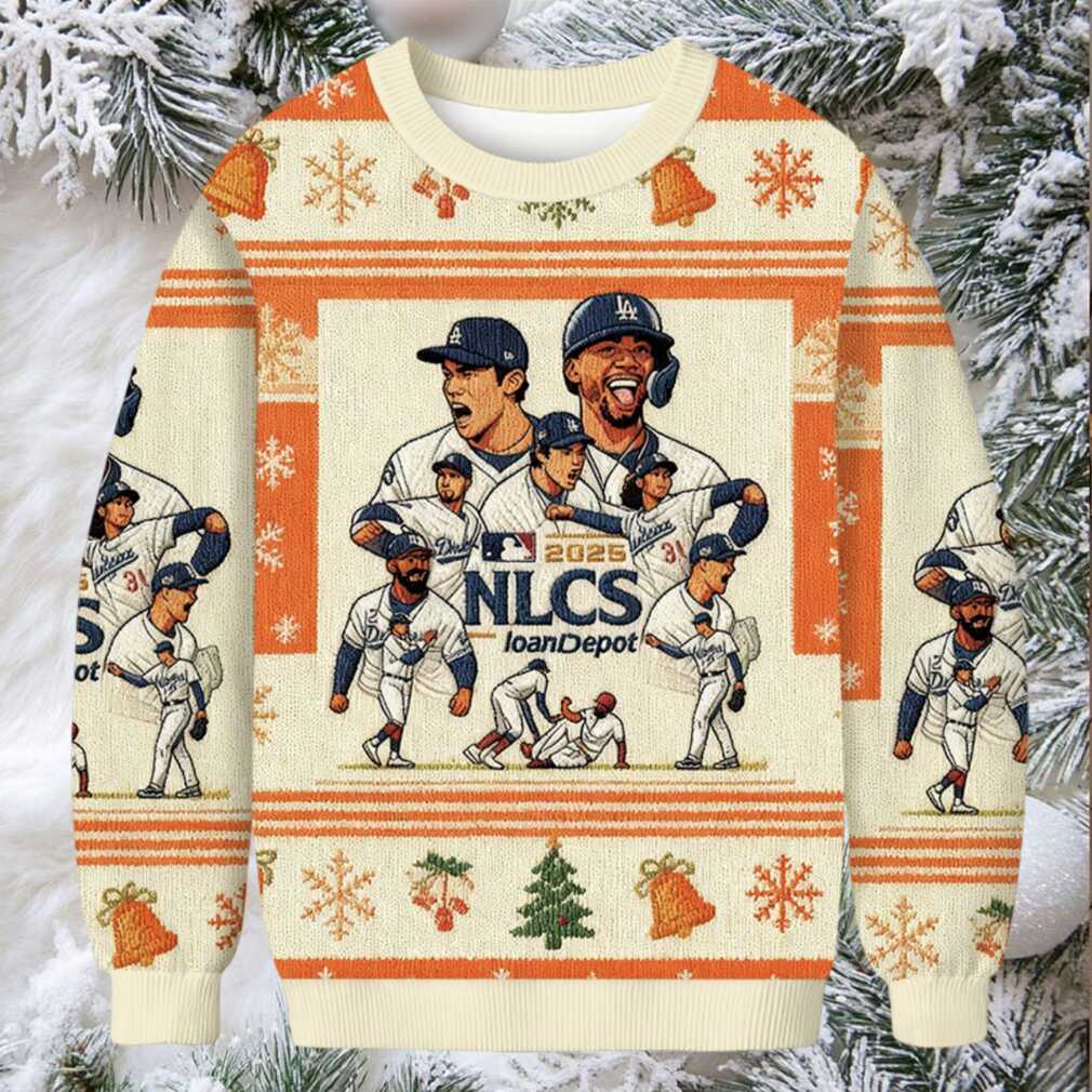 Dodgers 2025 NCSS Christmas Ugly Sweatshirt Dodgers 2025 NCSS Christmas Ugly Sweatshirt