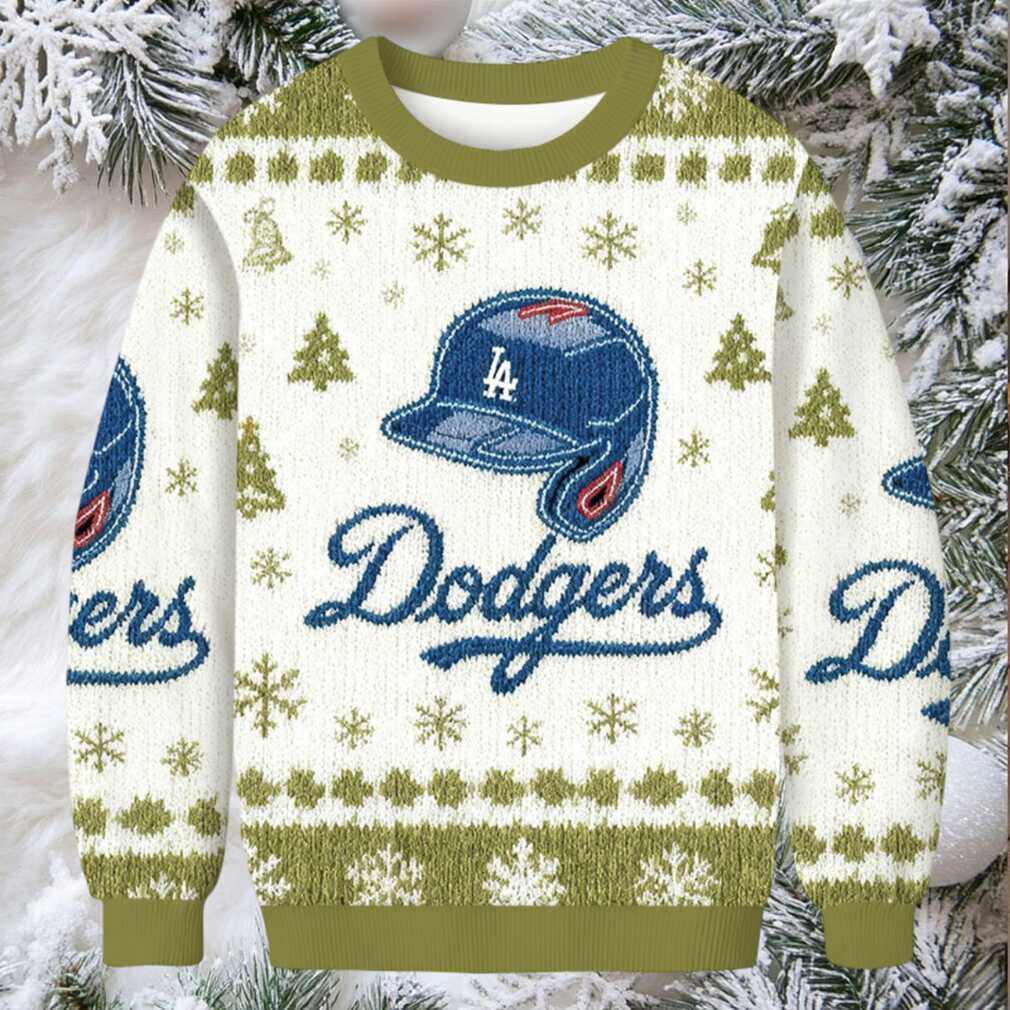 Dodgers LA Blue Christmas Ugly Sweatshirt Dodgers LA Blue Christmas Ugly Sweatshirt