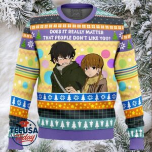 Does It Really Matter My Little Monster Ugly Christmas Sweater