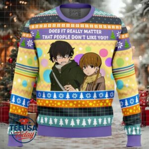 Does It Really Matter My Little Monster Ugly Christmas Sweater