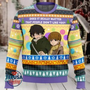 Does It Really Matter My Little Monster Ugly Christmas Sweater