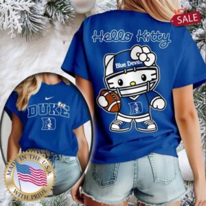 Duke Blue Devils NCAA Hello Kitty Shirt