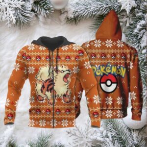 Eevee Anime Pokemon Manga Ugly Christmas Sweater 1k858 Fan Gift Stylist Unisex Cartoon Graphic Outfits Aop 3d Hoodie