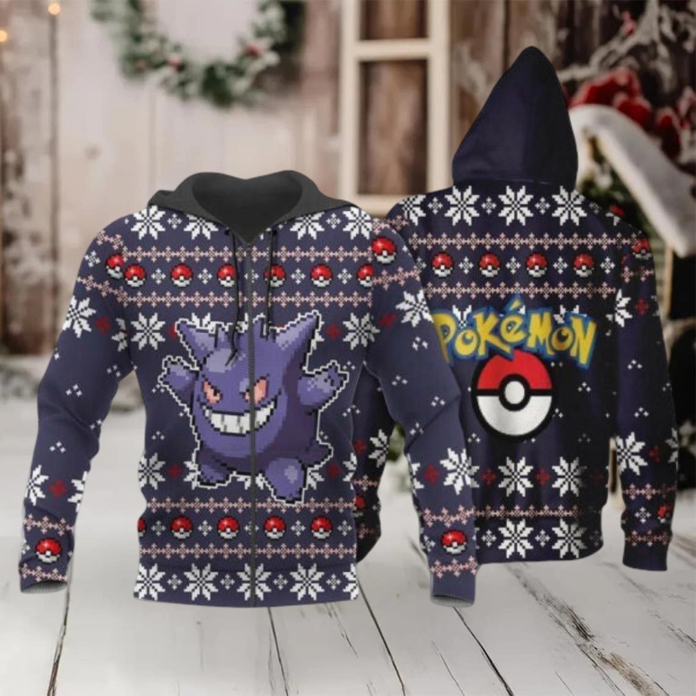 Eevee Anime Pokemon Manga Ugly Christmas Sweater 1k863 Fan Gift Stylist Unisex Cartoon Graphic Outfits Aop 3d Hoodie