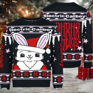 Electric Callboy Santa Rabbit Hohoho Knitted Ugly Christmas Sweater