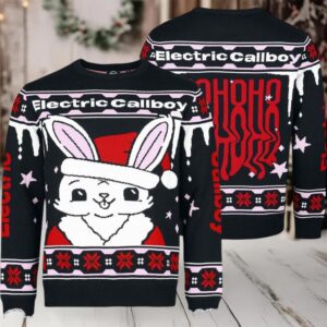 Electric Callboy Santa Rabbit Hohoho Knitted Ugly Christmas Sweater