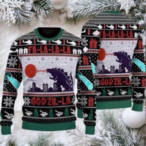 FaLaLaLa Monster Ugly Christmas Sweater