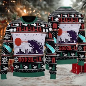 FaLaLaLa Monster Ugly Christmas Sweater