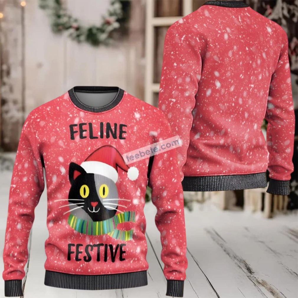 Feline Festive Cat Ugly Sweater Party Feline Festive Cat Ugly Sweater Party
