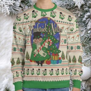 Frederick Nelson Ugly Christmas Sweatshirt