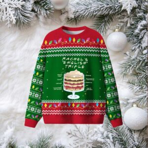 Friends English Trifle Ugly Sweater