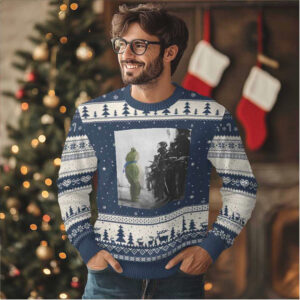 Frog Resist Ugly Christmas Sweater Free Portland Oregon Freedom Fighters