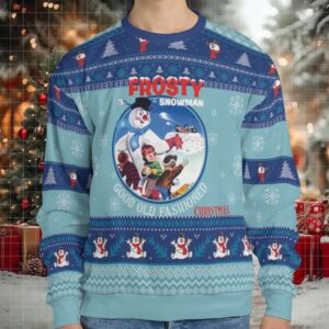 Frosty Snowman Ugly Christmas Sweatshirt