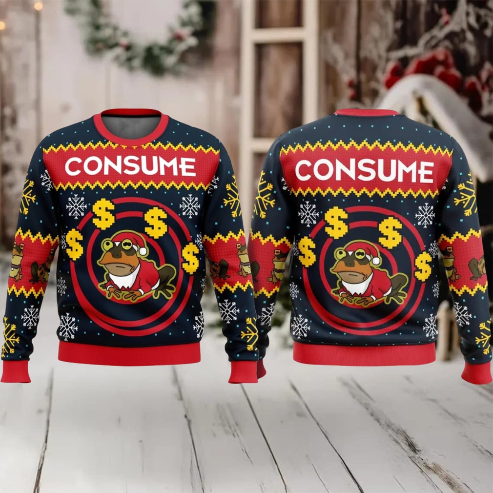 Futurama Hypnotoad Consume Christmas Ugly Sweater
