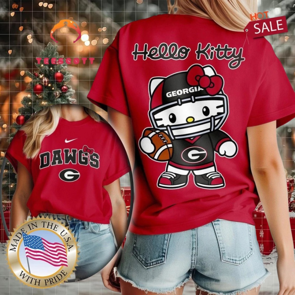 Georgia Bulldogs NCAA Hello Kitty Shirt Georgia Bulldogs NCAA Hello Kitty Shirt