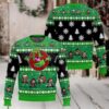 Black Las Vegas Raiders NFL Ugly Christmas Sweater Name Customized Black Las Vegas Raiders NFL Ugly Christmas Sweater Name Customized