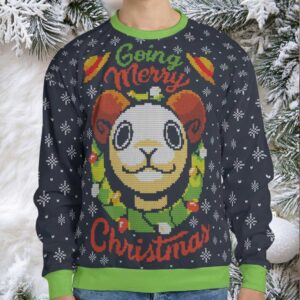 Going Merry Christmas One Piece Ugly Christmas Sweatshirt