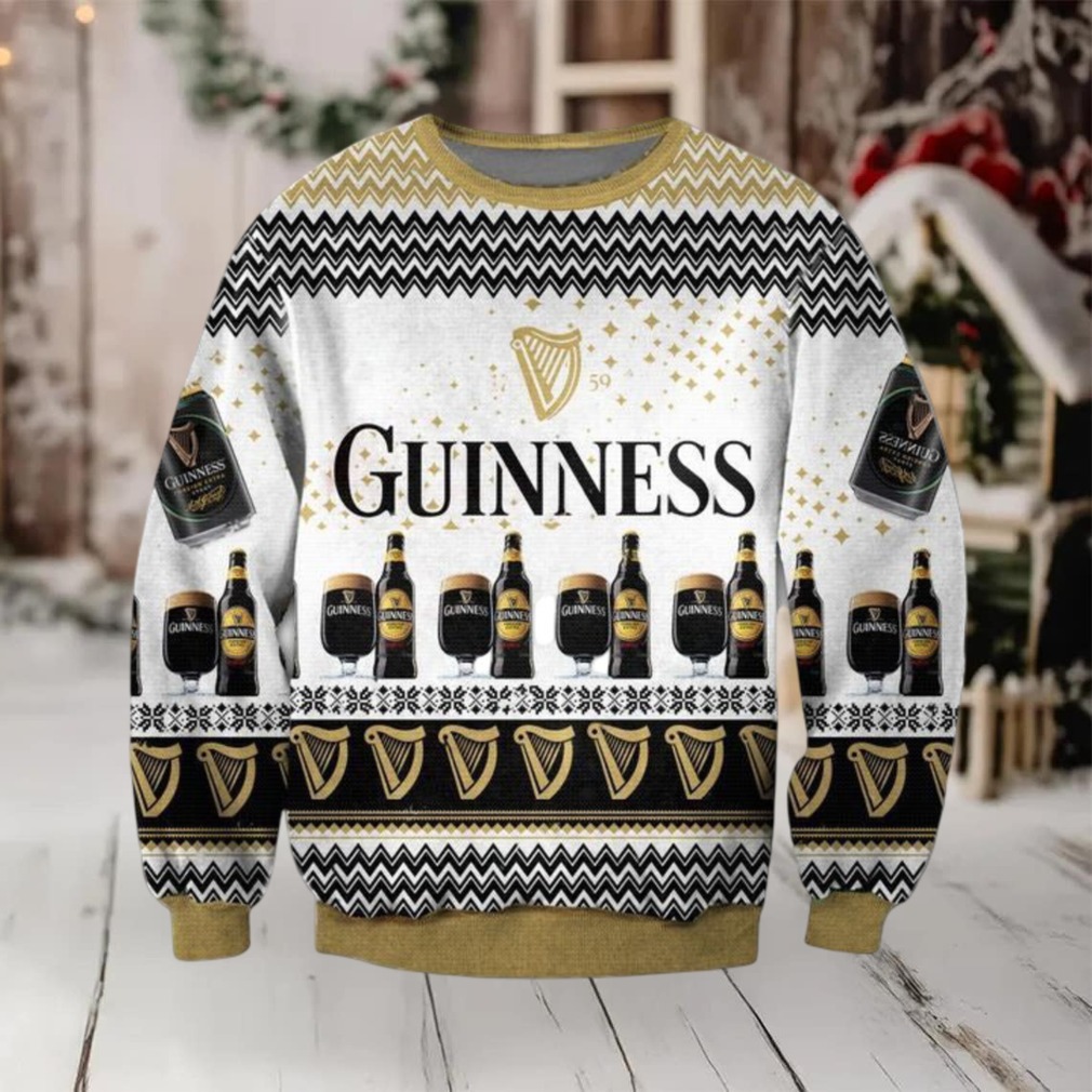 Guinness Beer Ugly Christmas Sweater
