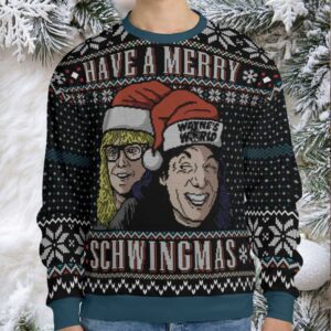 Have A Merry Schwingmas Ugly Christmas Sweatshirt
