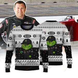 Heartwood Planning Group × Grinch Top Fuel Ugly Christmas Sweater NHRA