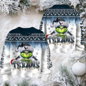 Houston Texans Grinch Stolen Christmas Sweater
