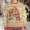 Green Bay Packers Grinch With Ball Ugly Christmas Sweaters
