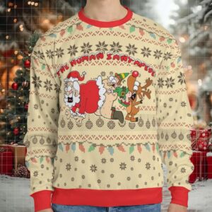 Human santapede Ugly Christmas Sweatshirt
