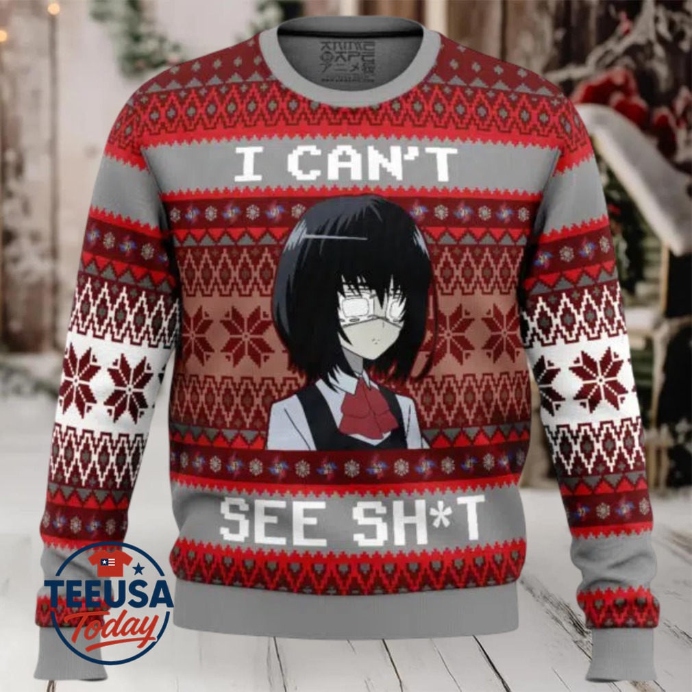 I Can’t See Mei Misaki Another Ugly Christmas Sweater I Can’t See Mei Misaki Another Ugly Christmas Sweater
