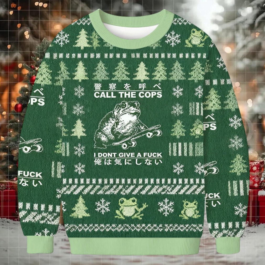 I Don't Care Christmas Ugly Sweatshirt
