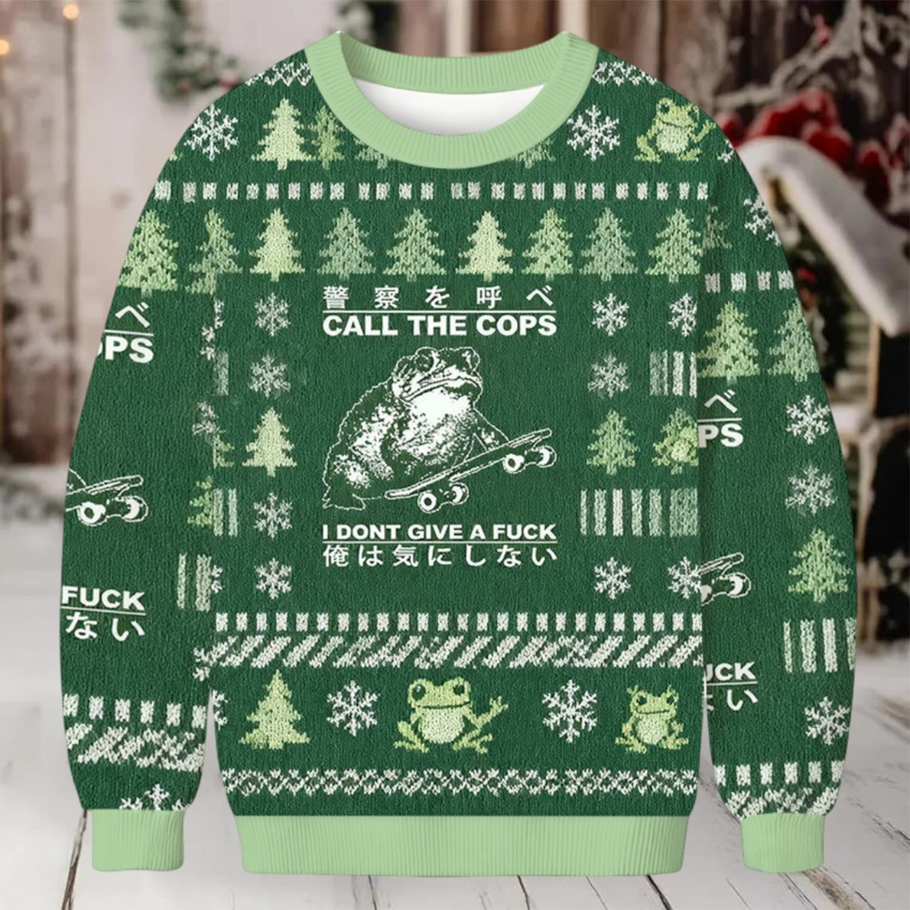 I Don't Care Christmas Ugly Sweatshirt