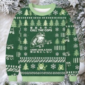 I Don't Care Christmas Ugly Sweatshirt