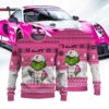 Meyer Shank Racing Helio Castroneves IndyCar × Grinch Ugly Christmas Sweater