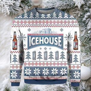 Icehouse Beer Ugly Christmas Sweater 2025