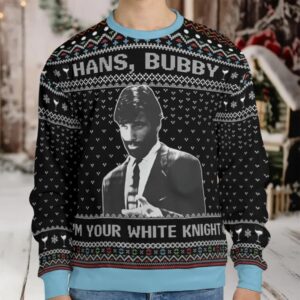 I'm Your White Knight Ugly Christmas Sweatshirt
