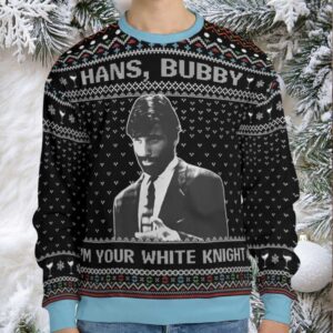 I'm Your White Knight Ugly Christmas Sweatshirt