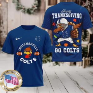 Indianapolis Colts NFL Turkey Game Happy Thanksgiving Shirt