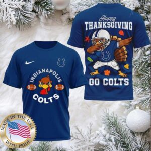 Indianapolis Colts NFL Turkey Game Happy Thanksgiving Shirt