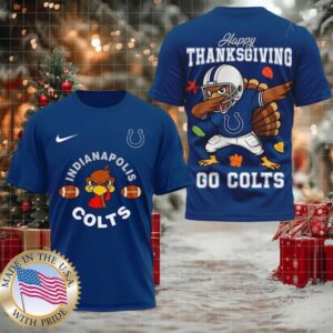 Indianapolis Colts NFL Turkey Game Happy Thanksgiving Shirt