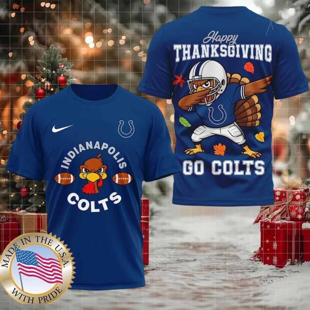Indianapolis Colts NFL Turkey Game Happy Thanksgiving Shirt Indianapolis Colts NFL Turkey Game Happy Thanksgiving Shirt