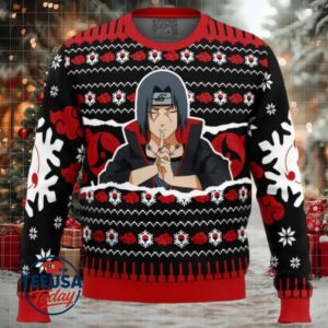 Itachi Uchiha Shippuden Ugly Christmas Sweaters