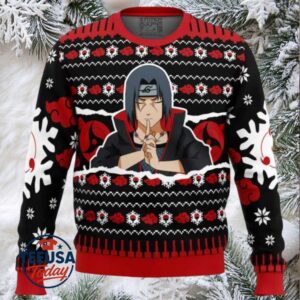 Itachi Uchiha Shippuden Ugly Christmas Sweaters