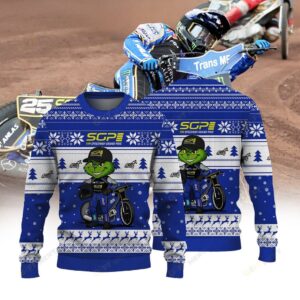 Jack Holder × Grinch FIM Speedway SGP Christmas Ugly Sweater
