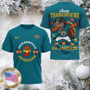 Jacksonville Jaguars NFL Turkey Game Happy Thanksgiving Shirt